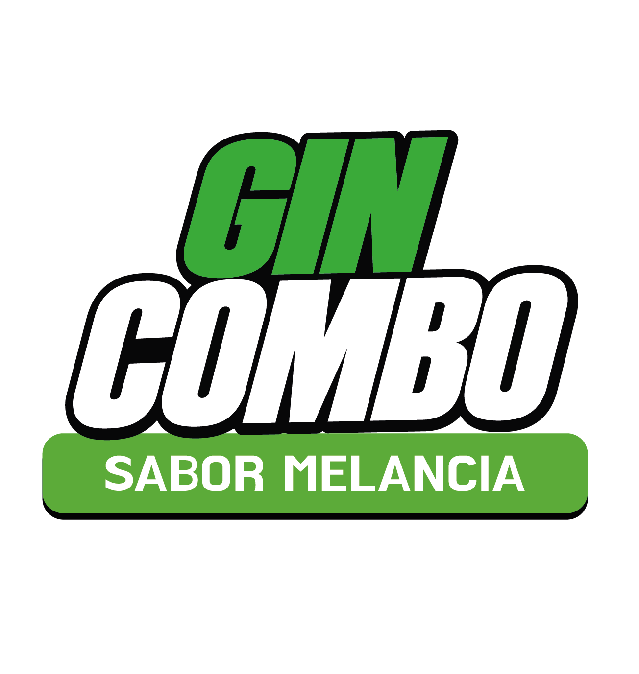 Logotipo Gin Combo Sabor Melancia
